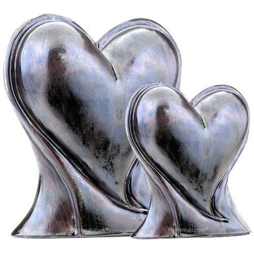 Modern Heart Ceramic Pet Urns