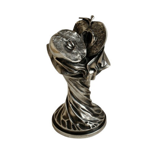 Adam & Eve Silver Tree Keepsake Urn