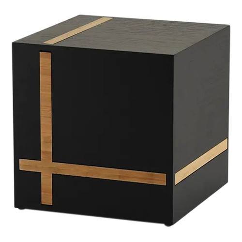 Modern Wood Cremation Urn