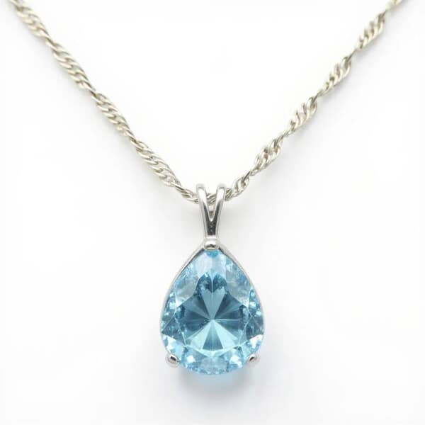 Moments in Time Caribbean Cremation Diamond Necklace