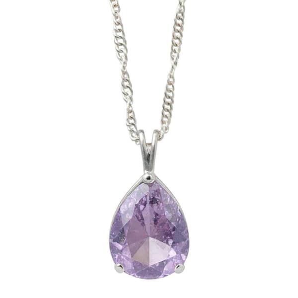 Moments in Time Lilac Cremation Diamond Necklace