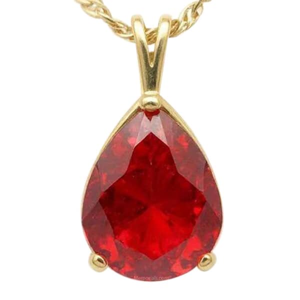 Moments in Time Love Cremation Crystal Necklace