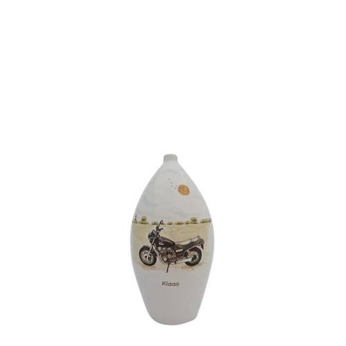 Motorcycle Ceramic Keepsake Urn