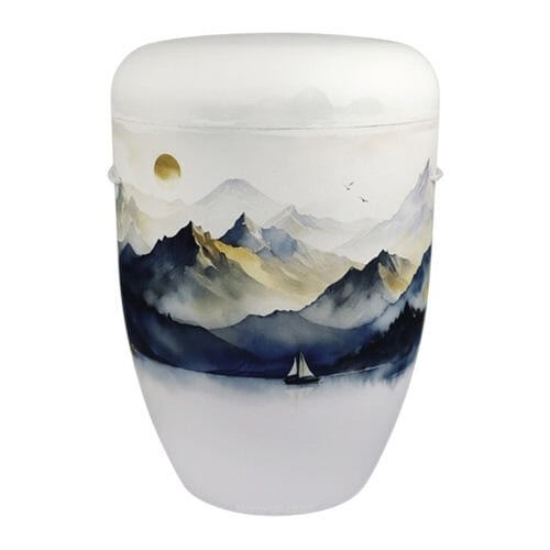 Mountain Pass Biodegradable Cremation Urn
