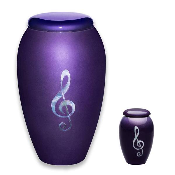 Music Note Cremation Urns