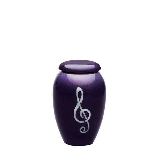 Music Note Keepsake Urn