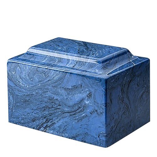 Mystic Blue Cremation Urn