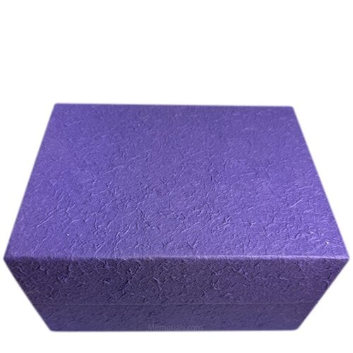 Mystic Purple Biodegradable Cremation Urn