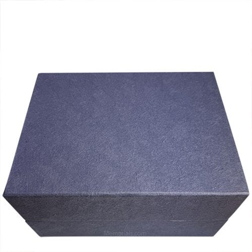 Navy Blue Biodegradable Cremation Urn