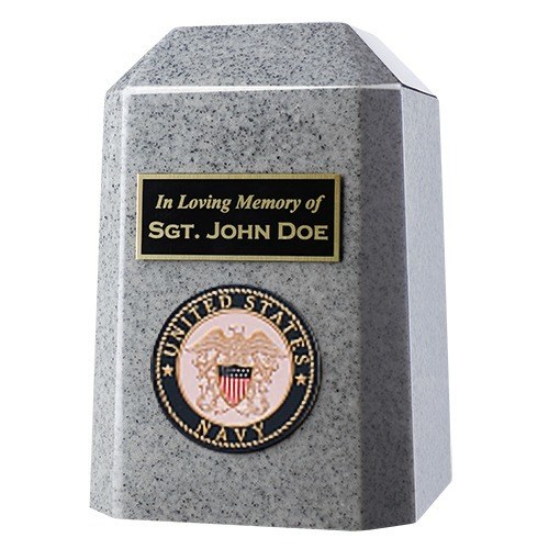 Navy Keepsake Cultured Urn