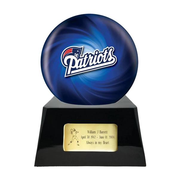 New England Patriots Football Cremation Urn