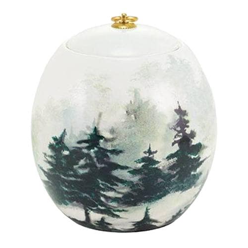 Newfoundland Ceramic Cremation Urn
