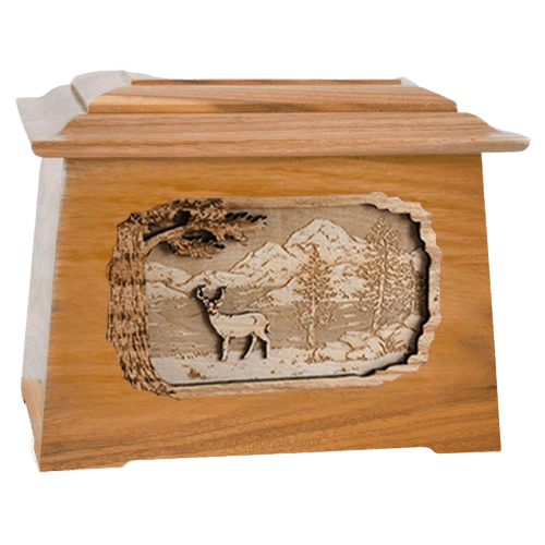 Deer Oak Aristocrat Cremation Urn