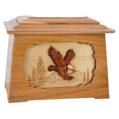 Eagle Oak Aristocrat Cremation Urn