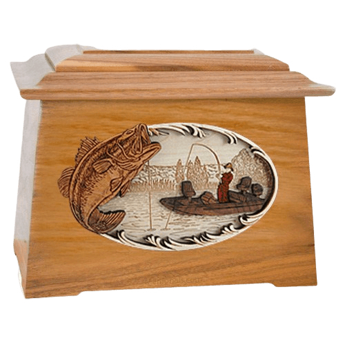Catch of the Day Oak Aristocrat Cremation Urn
