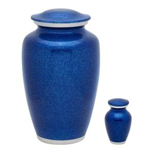 Ocean Blue Pearl Cremation Urns