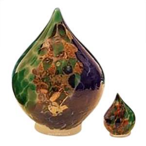 Ocean Tear Glass Pet Urns