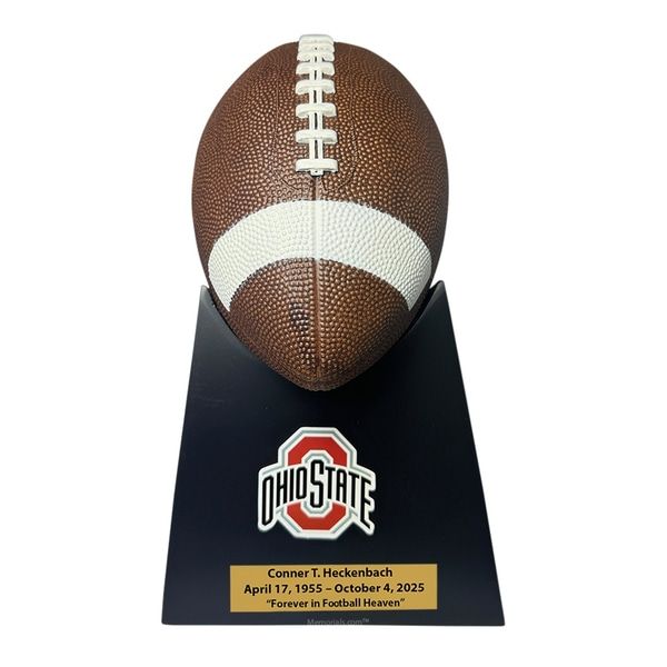Ohio State Buckeyes Football Cremation Urn
