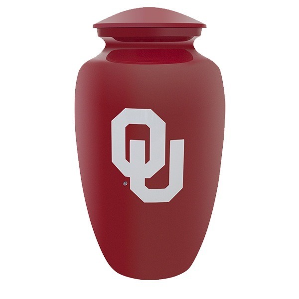 Oklahoma Sooners Cremation Urn