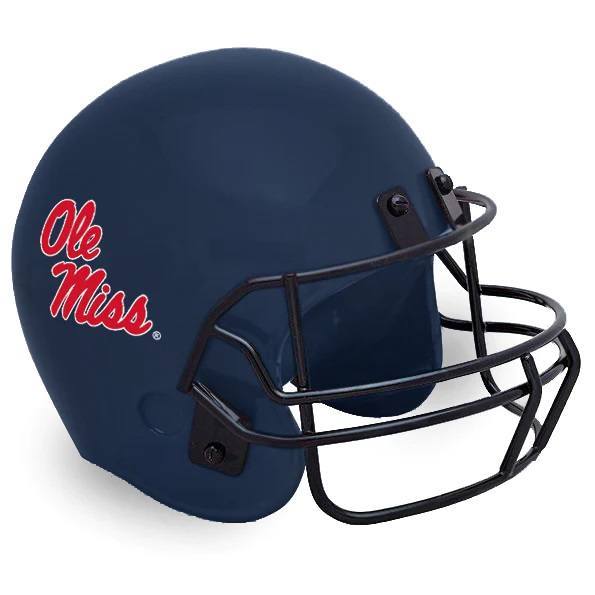 Ole Miss Rebels Football Helmet Cremation Urn