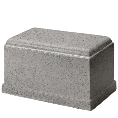 Olympus Mist Gray Granite Cremation Urn