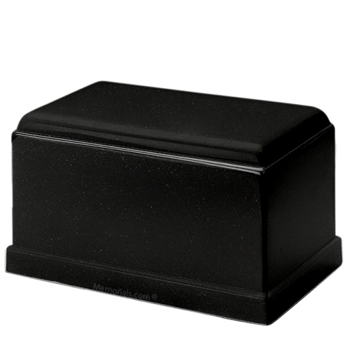 Olympus Orca Black Granite Cremation Urn