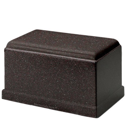 Olympus Vintage Red Granite Cremation Urn