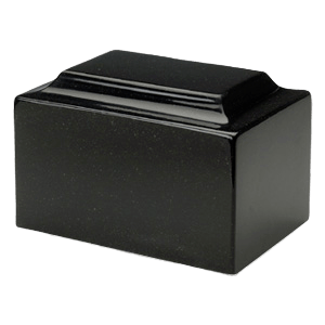 Orca Black Granite Cremation Urns