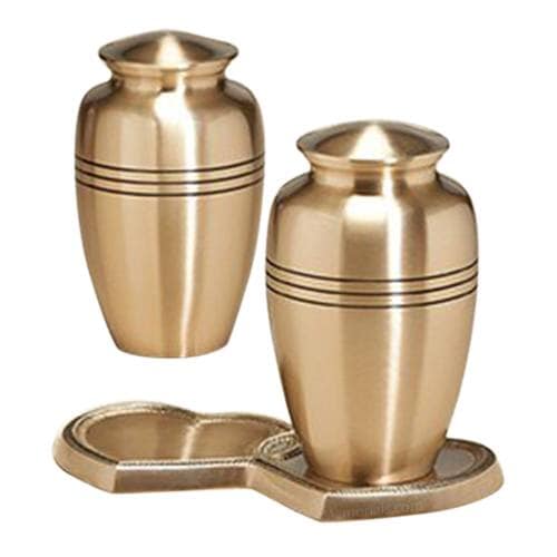 Our Heart Bronze Companion Urns