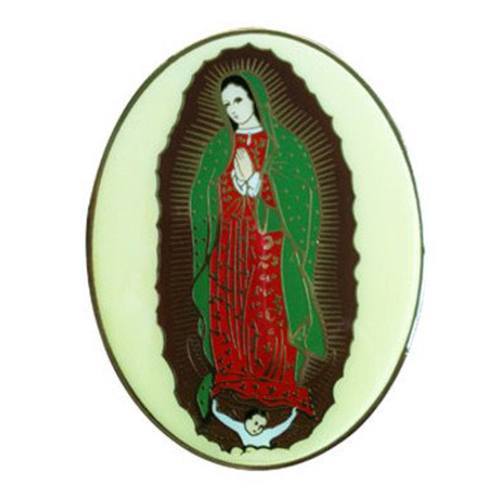 Our Lady Cloisonne Urn Applique