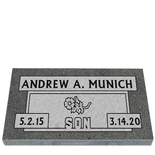 Our Son Forever Child Granite Grave Markers