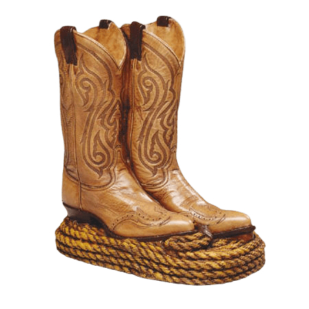 Cowboy Boots Cremation Urn