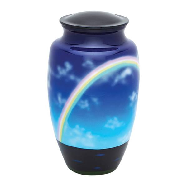 Over the Rainbow Cremation Urn