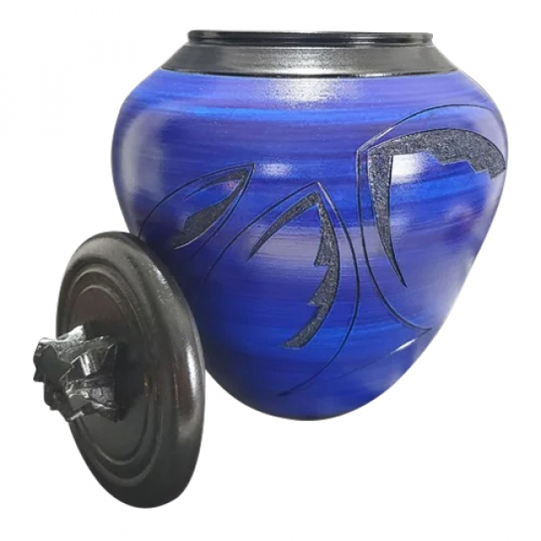 Pacific Blue Cremation Urn