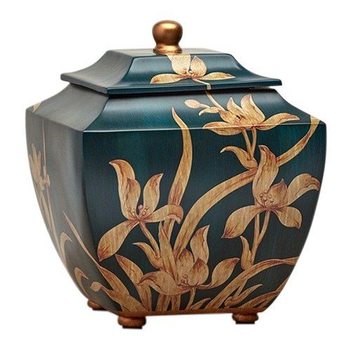 Pagoda Indigo Cremation Urn