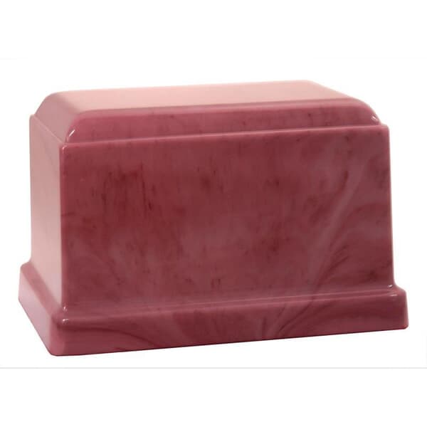 Paradise Sunset Pink Cultured Cremation Urn