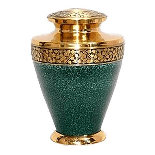 Patina Green Cremation Urn