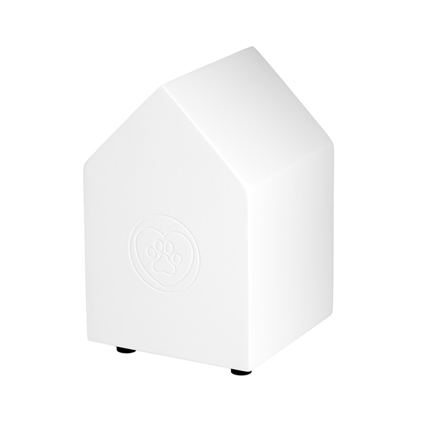 Paw Print Dog House Cremation Urn
