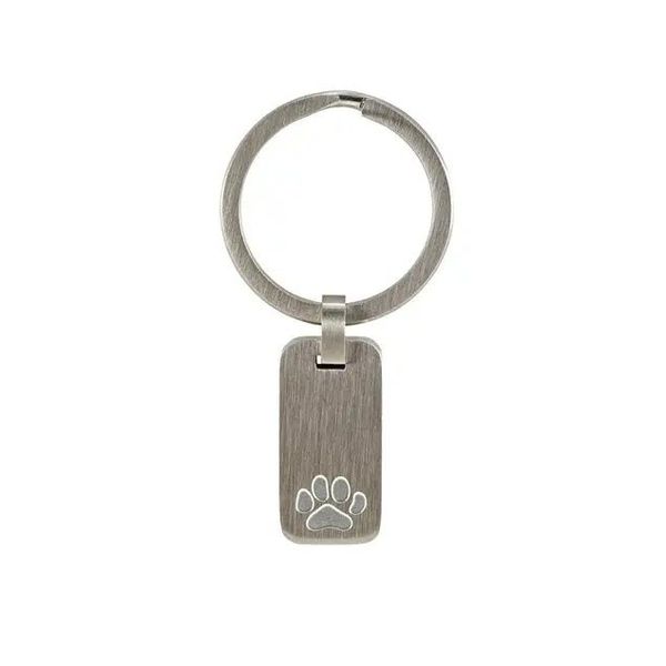 Pet Paw Print Keychain Urn