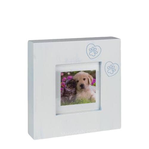 Paw Print Small Photo Frame Cremation Urn Paw Print Small Photo Frame Cremation Urn