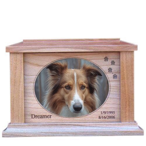 Paws Forever Picture Cremation Urn Medium