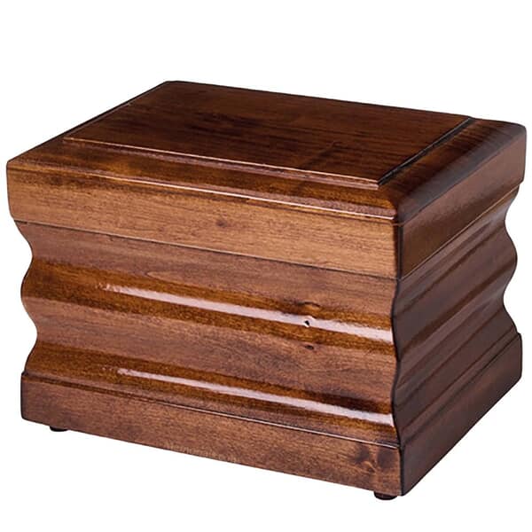 Peace Wood Cremation Urn