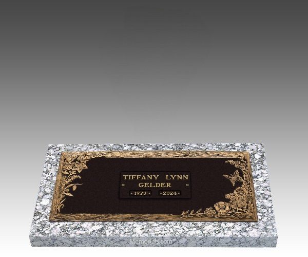 Peaceful Meadow Individual Cremation Grave Marker