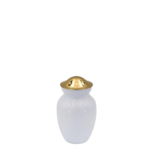 Pearl Gold Keepsake Cremation Urn