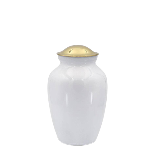 Pearl Gold Medium Cremation Urn