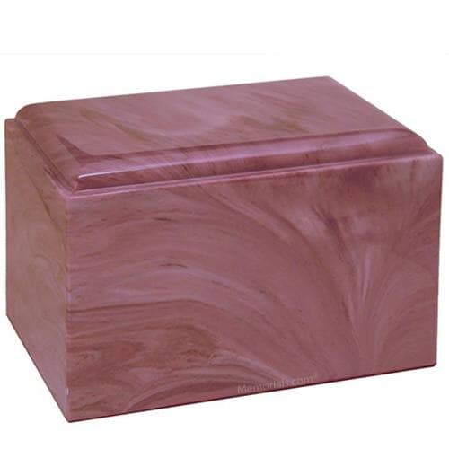 Periwinkle Passion Cultured Marble Urn Periwinkle Passion Cultured Marble Urn