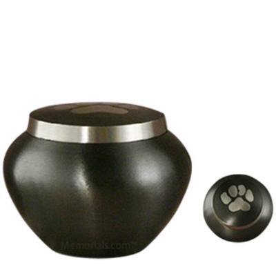 Paw Print Slate Medium Pet Urn