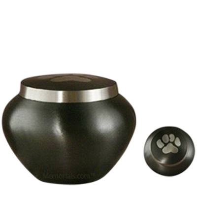 Paw Print Slate Small Pet Urn