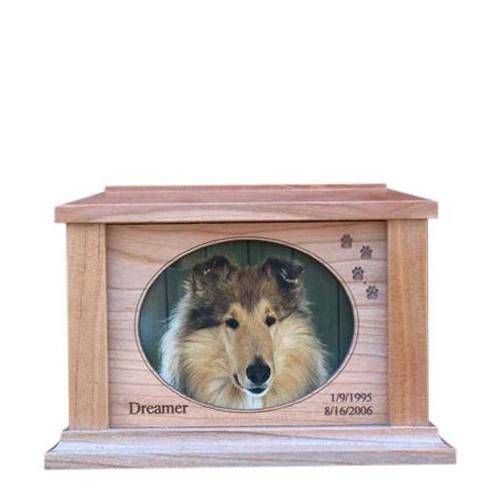 Paws Forever Picture Cremation Urn - Medium