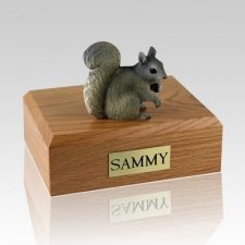 Squirrel Gray Cremation Urns